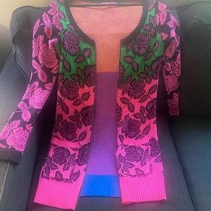 Betsey Johnson Floral Sweater
